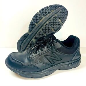 Nb‎ Women's Wa411lk1 Blk Walk Shoes Sz 7.5 D Gd Cond